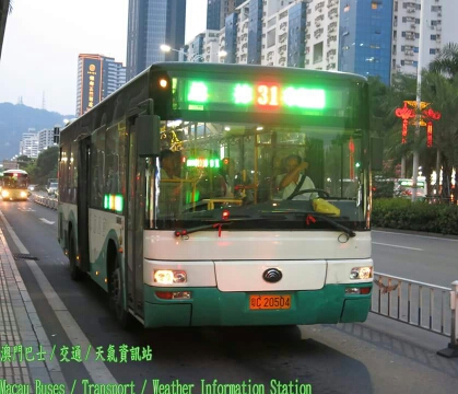 珠海31路公交车路线