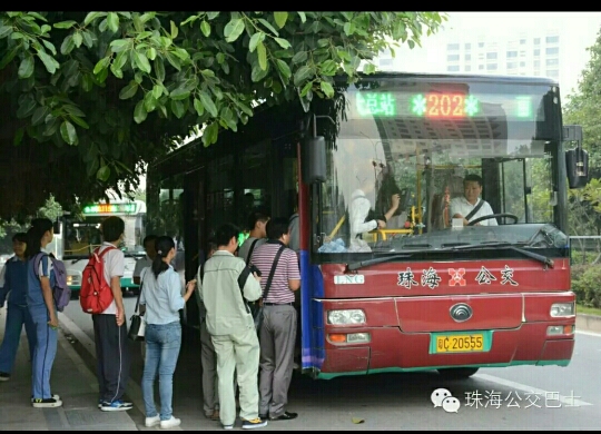 珠海202路公交车路线