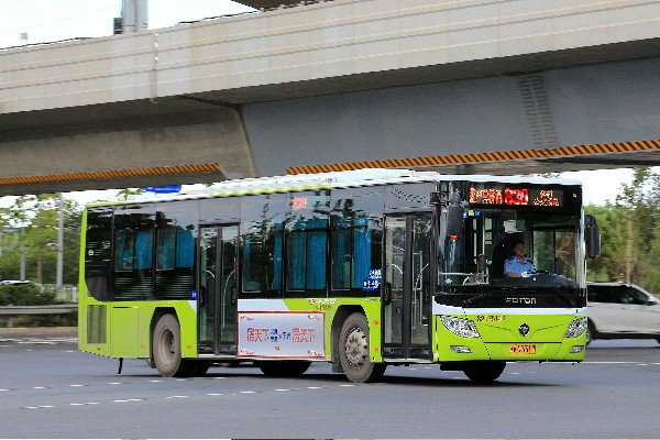 北京八王坟830路公交车图片