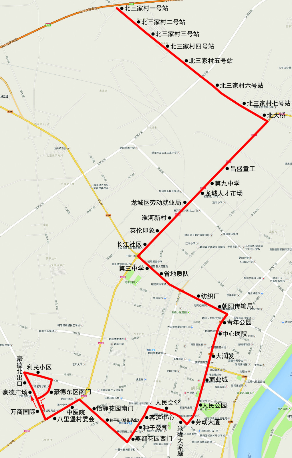 兴化18路公交车路线图图片
