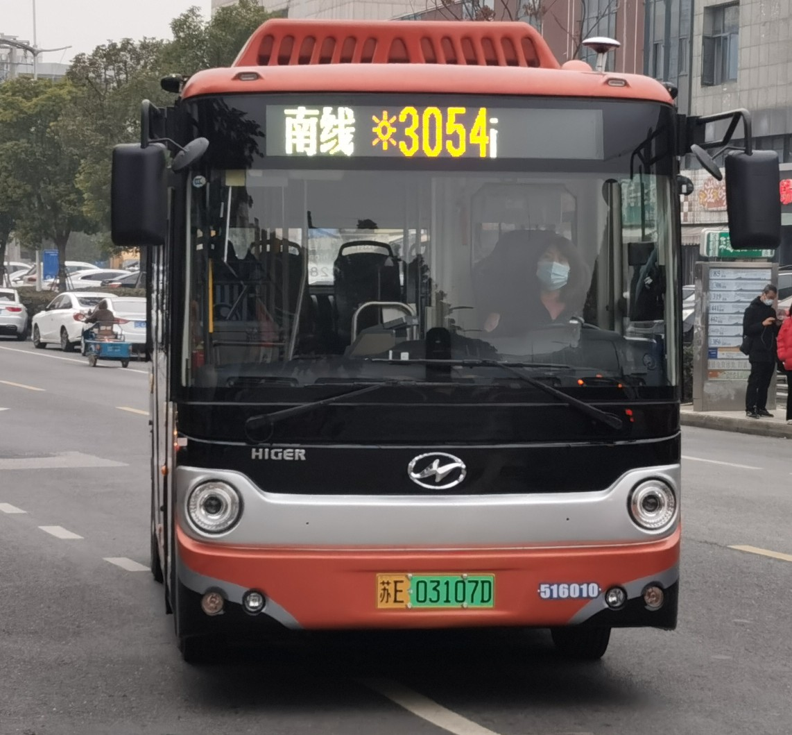 蘇州3054路南線公交車路線