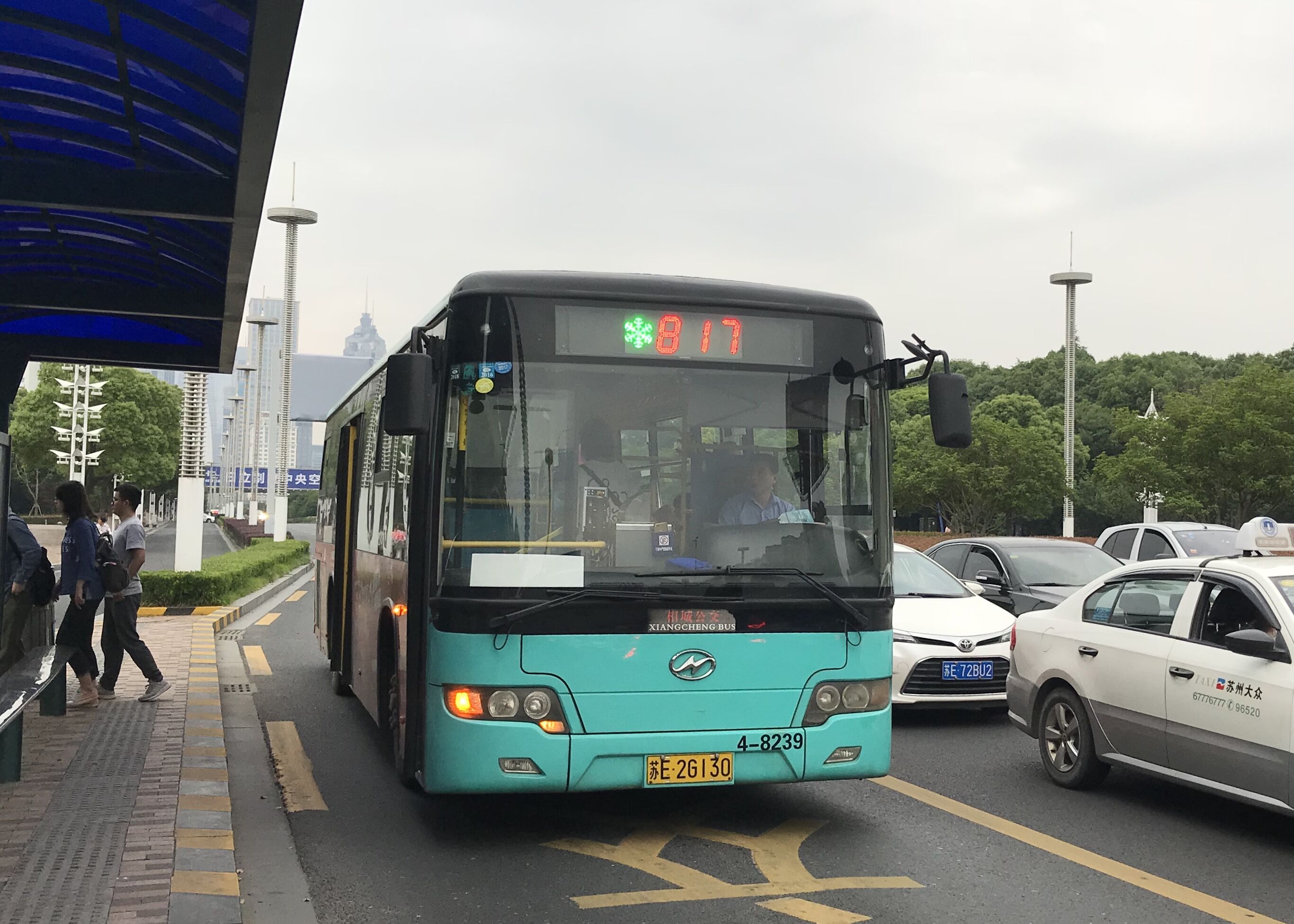 蘇州817路公交車路線