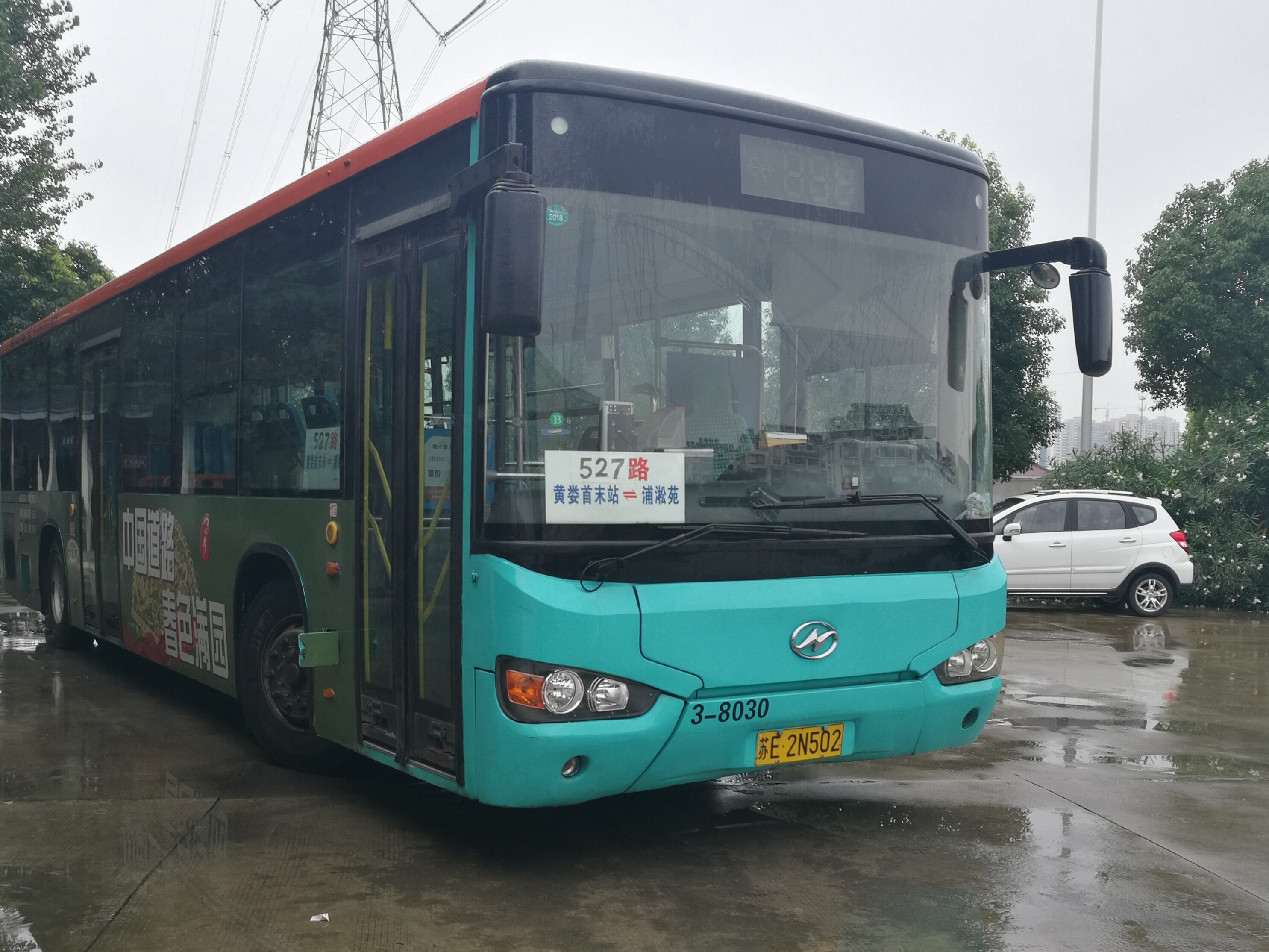 上海公交527路线路图图片