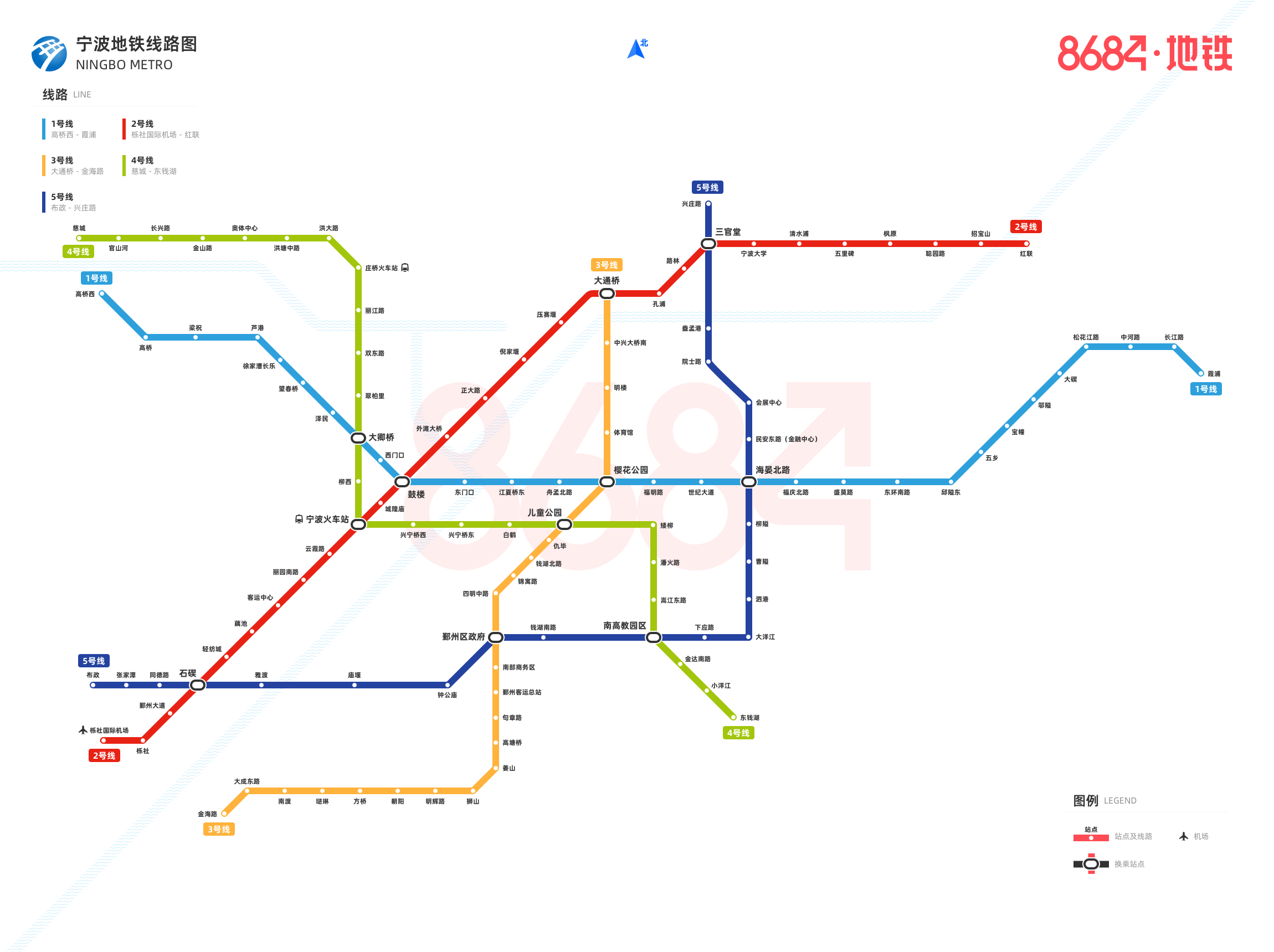 宁波一号地铁站线路图图片